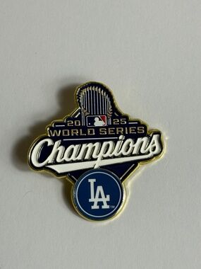 LA Dodgers 24 25 World Series Champions Hat Pin Fitted Hats Pins Bag Baseball